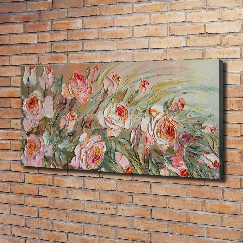 Roses - No Frame Print on Canvas