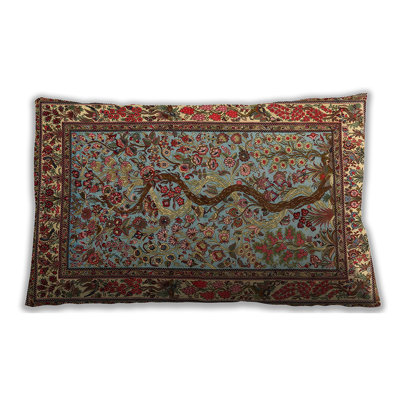 Bujorel Floral Throw Pillow