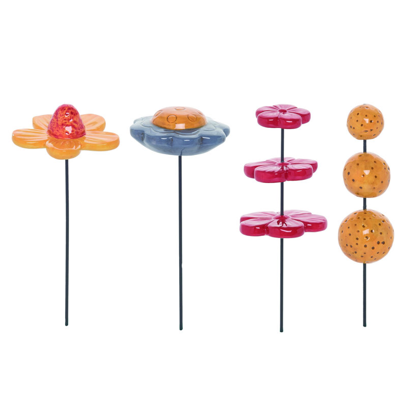  Ensemble de 4 petites décorations printanières