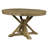 Retro Functional Extendable Dining Table With A 12" Leaf For Dining Room And Living Room-238778380