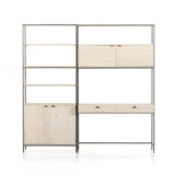 Trey Modular Bookcase Wall Desk