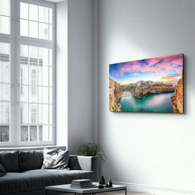 Peinture décorative en verre trempé