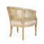 Chaise d'appoint classique avec sangle de canne et base rembourrée élégante-2085388953