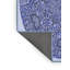 Tapis floral en laine mauve-49447752