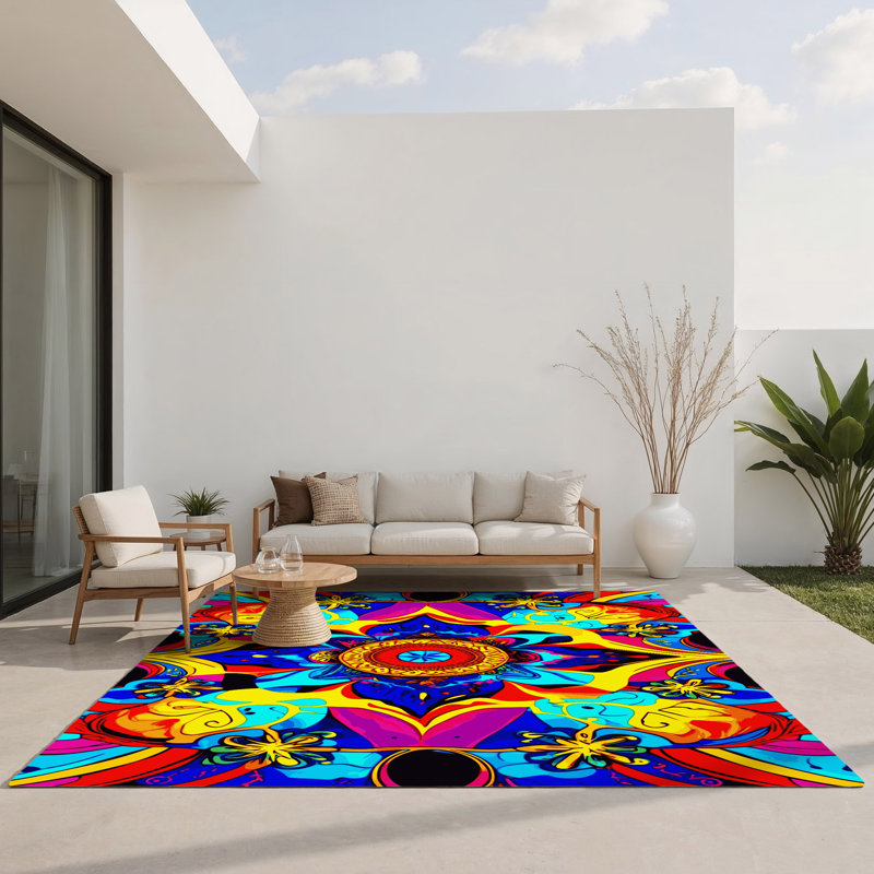 Tapis intérieur et extérieur Infinity, Rectangle 9 pi x 12 pi