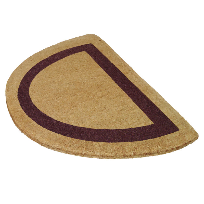 Tapis d'entrée antidérapant Bergstein 36 po x 22 po Bergstein, Brun