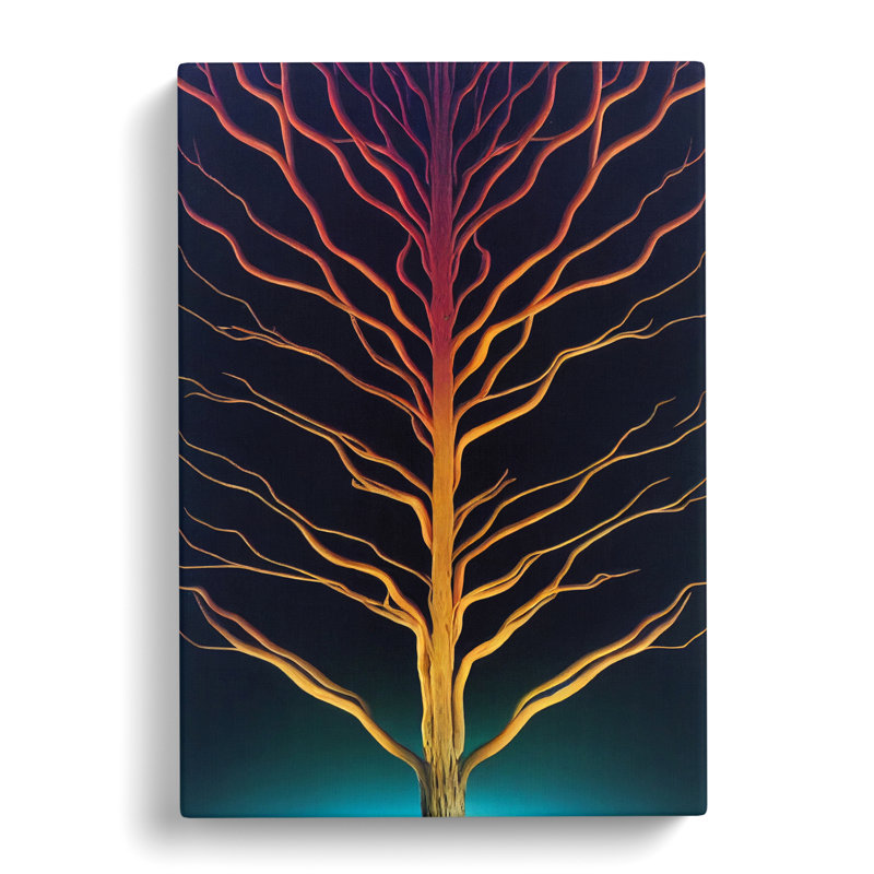 CAN-V0523-1115X Gothic Tree Vol.2 - Wrapped Canvas Print, 50cm H x 35cm W x 3cm D