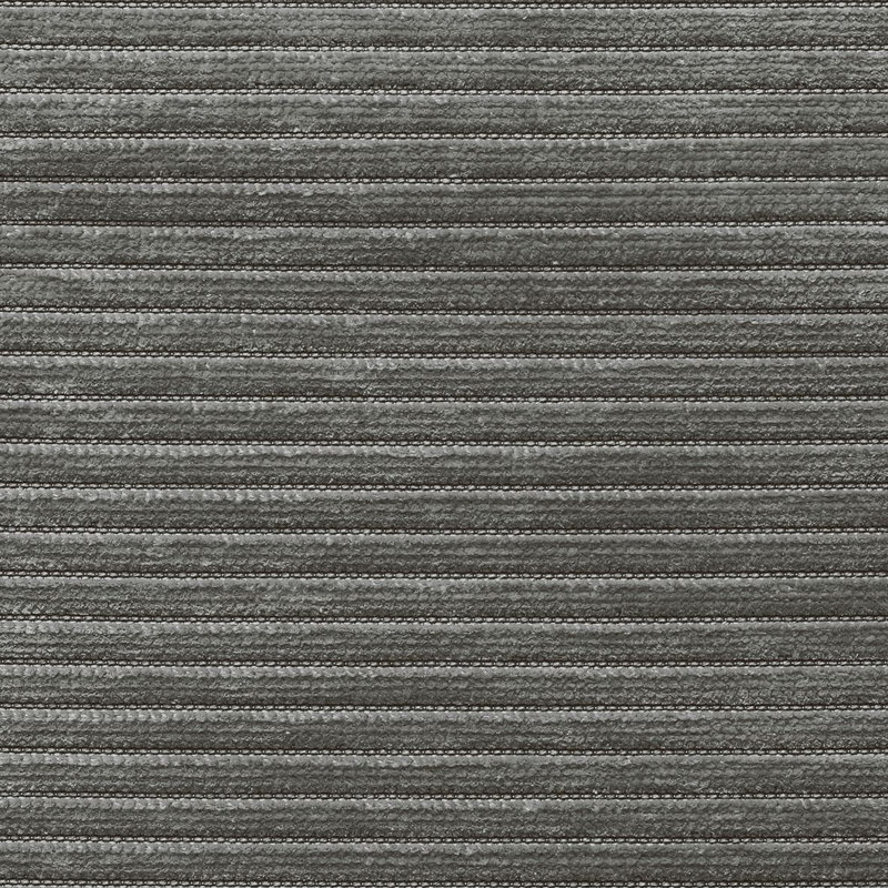Tapis gris moderne lavable à la machine, Tapis de couloir 2 pi 7 po x 6 pi 6 po