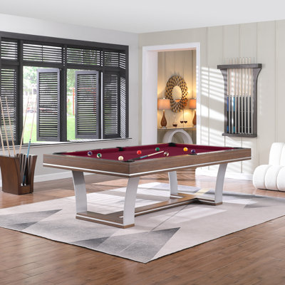Barcelona Playcraft 8'' Slate Pool Table with Professional Installation Included