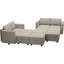 Canapé de rangement modulaire en velours Vashudev-1779531754