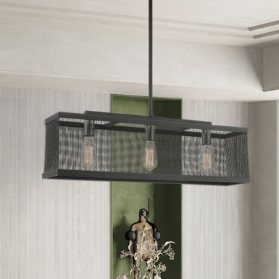Luminaire suspendu à 3 lumières pour îlot de cuisine