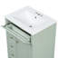 Meuble-lavabo 24 po avec tiroir rabattable et 3 tiroirs standards (vert)-734832236