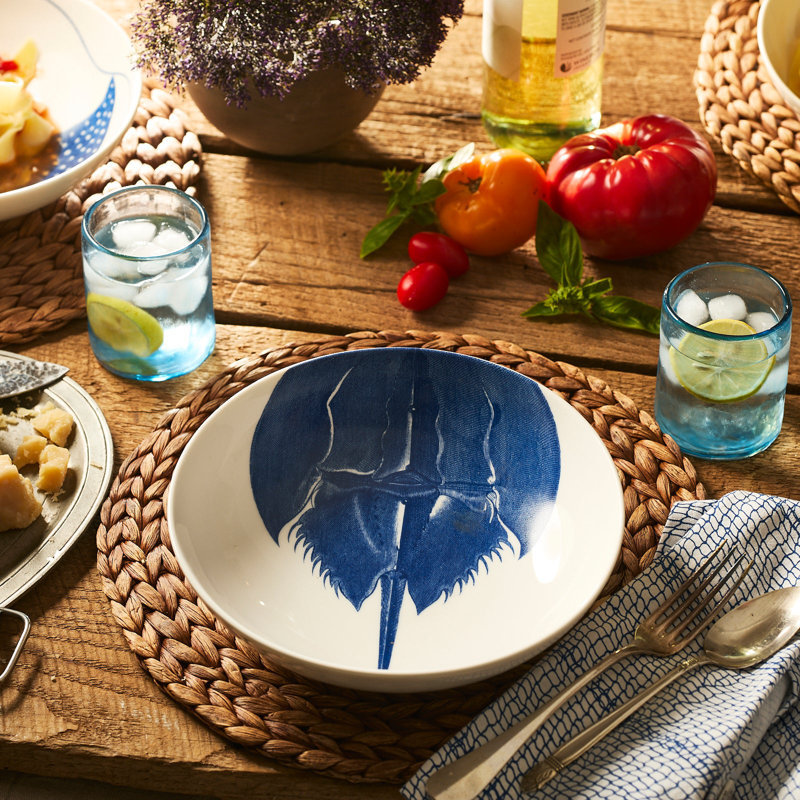 Horseshoe Crab Porcelain Serving Bowl