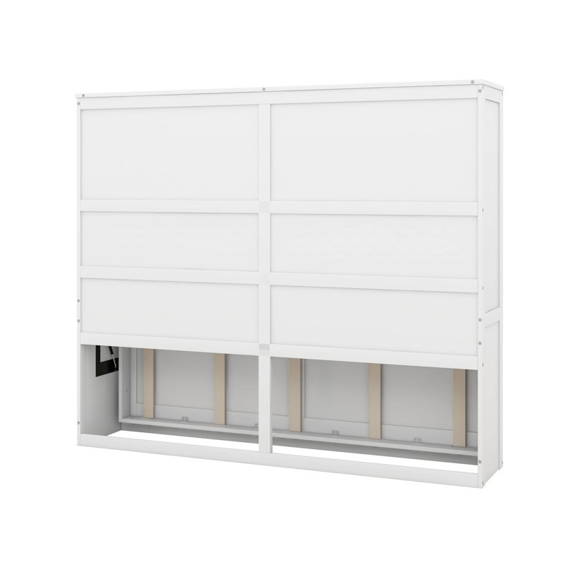 Lit escamotable Garlef, Grand, Blanc