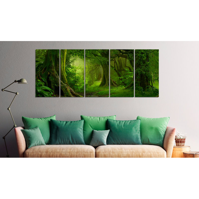 No Frame Print on Canvas, 90cm H x 225cm W