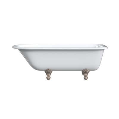 61'' L Freestanding Soaking Bathtub