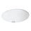Wescott Vitreous China Oval Undermount Bathroom Sink with Overflow