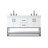 54 inch Double Bathroom Vanity-106035608