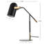 Lampe de bureau noire 19,25 po Bullington