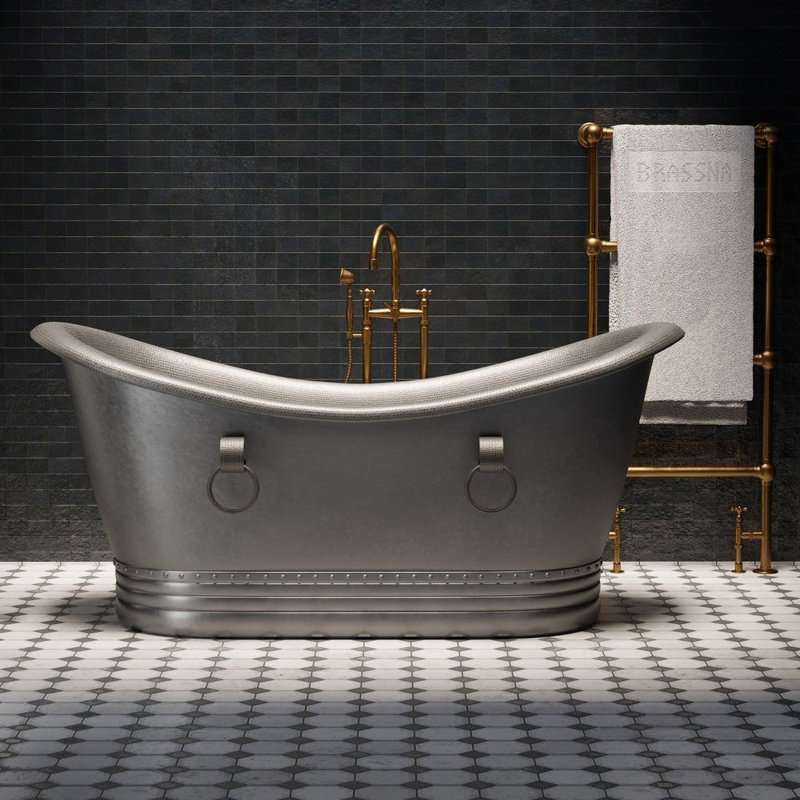 1800mm x 800mm Freestanding Copper Bathtub