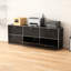 Armoire de rangement modulaire en métal avec tablettes réglables-368942422