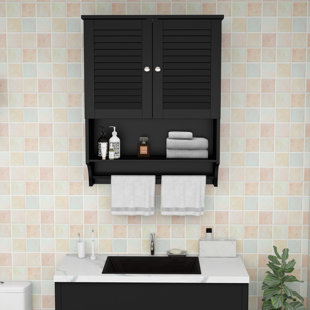 Better Homes & Gardens 24.6 W over the Toilet Space Saver Shelves, for  Kid, Adult Bath Items, White