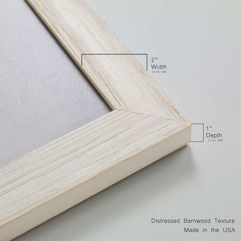 " Ruckus I " 2 - Pieces, White Framed, 27.5" H x 75" W x 1.5" D