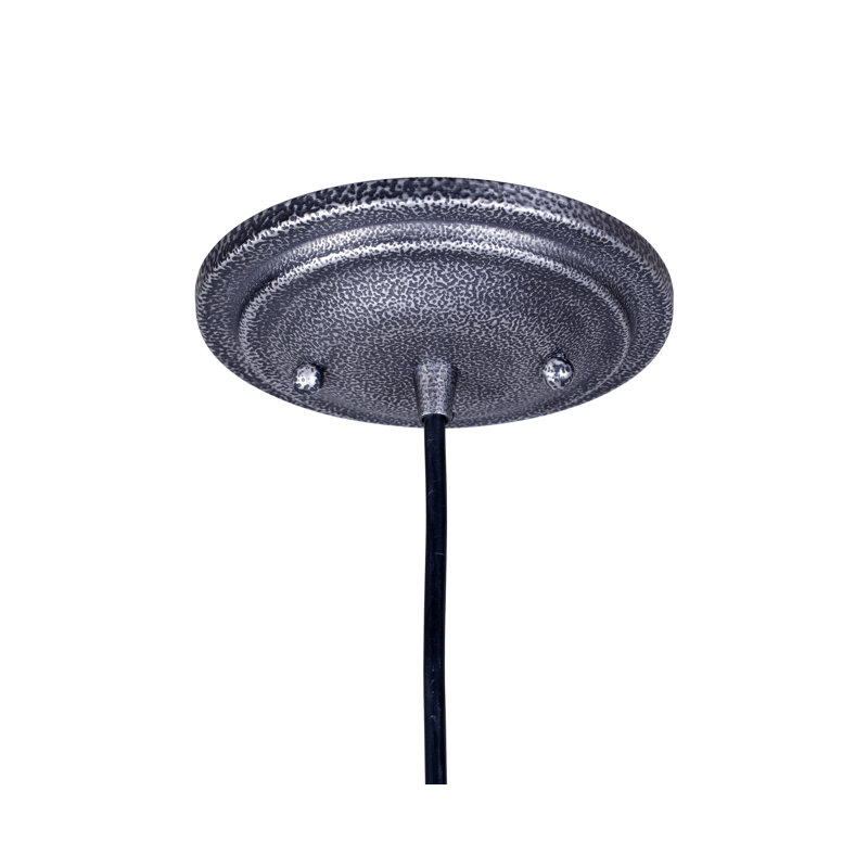 Crew Park 1 - Light Single Pendant, Industrial Gray