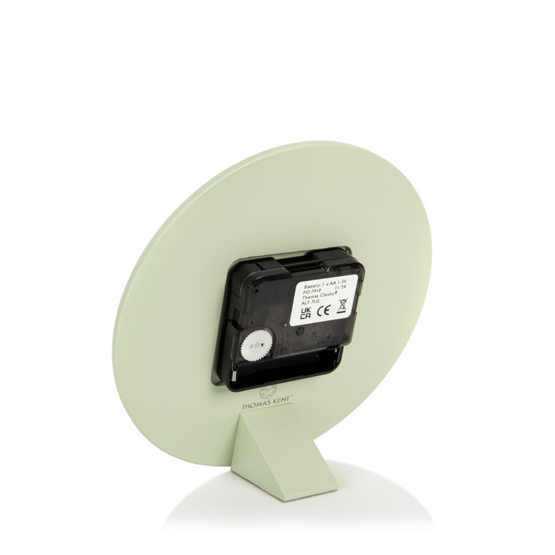Arabic Mantel Clock Shy 6", Green
