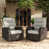 Coussin brun clair / structure brune est en rupture de stock