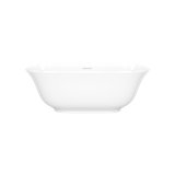 Amiata 60" x 29" Freestanding Soaking Bathtub with No Overflow Hole