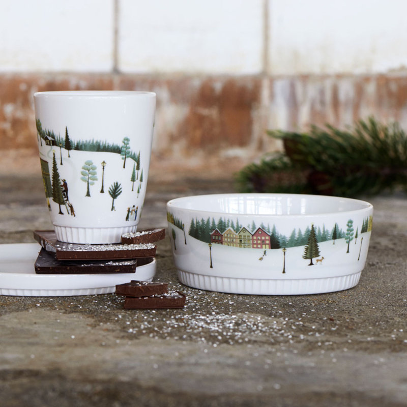 Winter Decor Toulouse Bowl