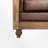 L-Shape 104.02" Wide Symmetrical Upholstered Sectional With Chesterfield Design & Solid Wood Legs-578271442