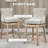 Upholste Fabric Bar Height Bar Stools