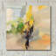  «Lemon Grove» par Silvia Vassileva, art mural en verre acrylique, 12 po x 12 po