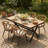 5-Piece Patio Dining Set for 4, Outdoor Furniture Sets with Rectangle Table, Patio Table and Chairs Set with Removable Cushions for Backyard-1461507278