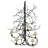 6 - Light Geometric Chandelier