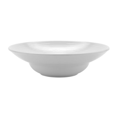 B-12-MN-W – 12 Oz. (42.80 Oz. Rim-Full), 9.25" Textured Rim Bowl, 2.25" Deep
