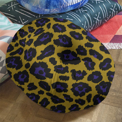 Tufted Round Pillow Cover & Insert