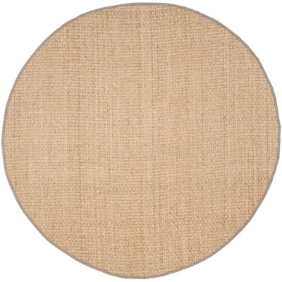 Lasone Natural Gray Seagrass Rug