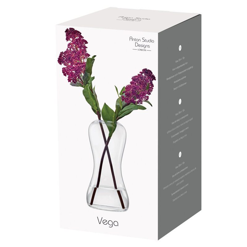Kagan - Vega Vase - Clear