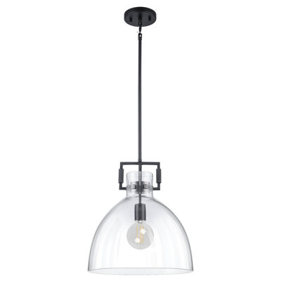 Miami Single Light Glass Dimmable Pendant