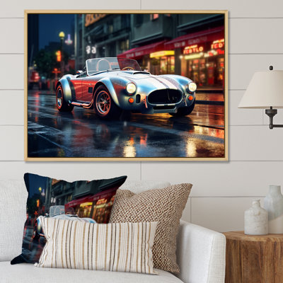 " Classics Cobra Car At Night I "