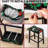 Bar Stool Cover Rectangle Set Of 4 Printed Stretch Counter Height Bar Stools Slipcovers Saddle Stool Slipcover Bench Seat Protector Backless Bar Stools Covers For Kitchen Counter