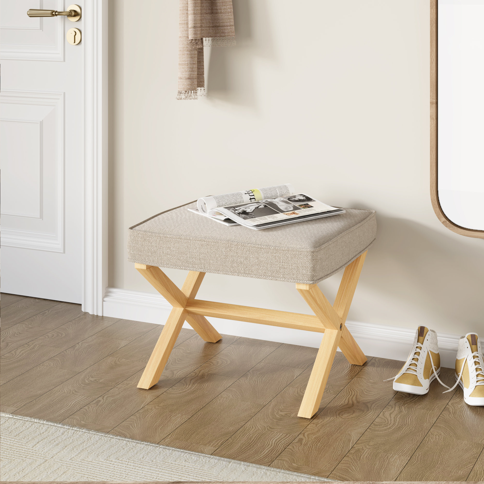 Tall vanity online stool