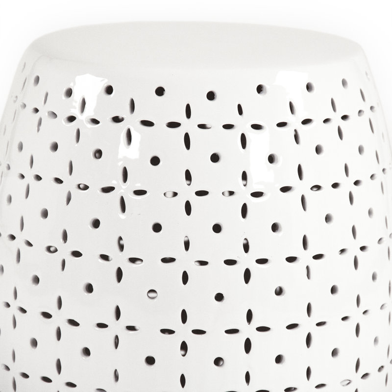 Ceramic Accent Stool