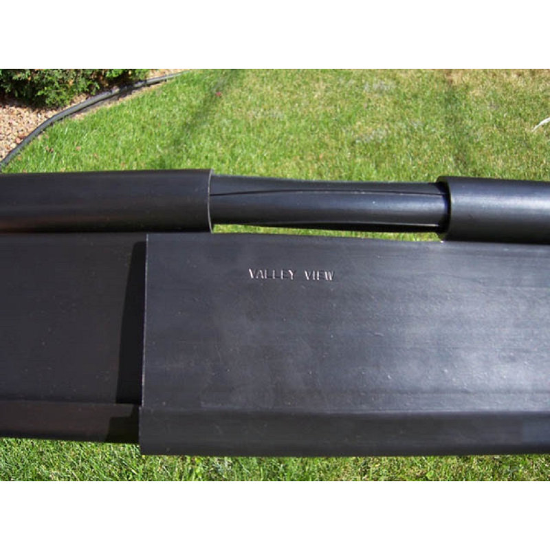 Professional Black Vinyl Lawn Edging, 60 ft. Length