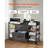 2 Drawers Metal File Cabinet with 6 Open Shelves and Power Strip-508735340