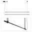 Luminaire suspendu linéaire pour îlot de cuisine 2 lumières T.O-86728945-86728944