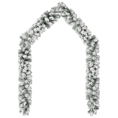196.9'' in. Lighted Faux Garland